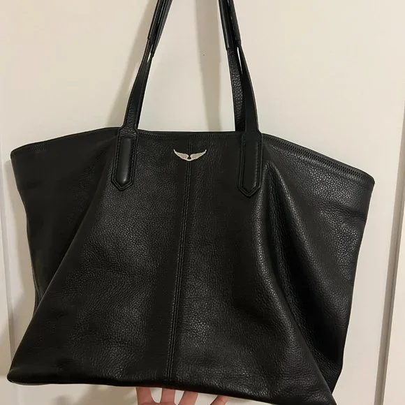 ZADIG VOLTAIRE Mick Pebbled Leather Tote